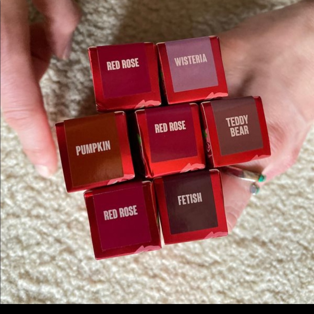 Lime Crime 7 liquid lipsticks